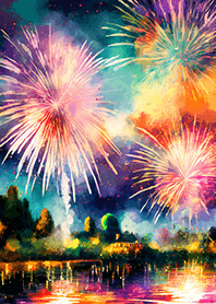 Beautiful Fireworks Theme#645