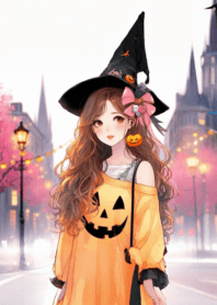 cute little witch halloween V. 65
