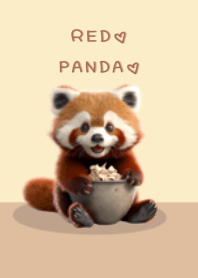 Red panda cute