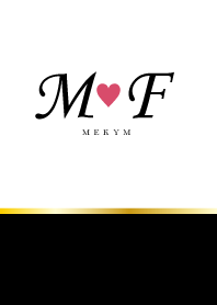 LOVE INITIAL-M&F イニシャル 28