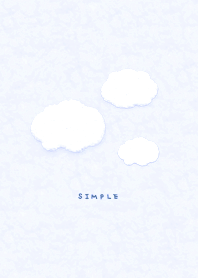 Simple Clouds  - Blue