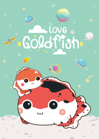 Goldfish Mini Galaxy Green
