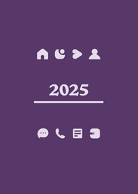 Simplicity in 2025(dark purple)