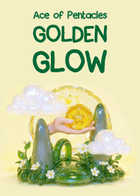 Ace of Pentacles: Golden Glow