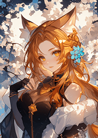 俏麗の黃金狐狸女人❤️