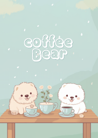 cute bear and tea time 2