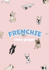 frenchie7 / baby pink