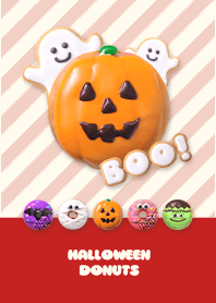 HALLOWEEN DONUTS  - SC Beige 3-1