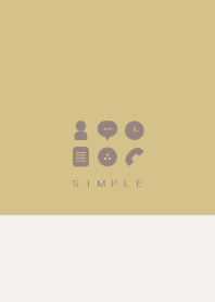 SIMPLE(beige green)V.220b