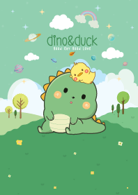 Chill Dino&Duck Green