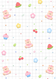 Pink Bear Happiness 2 (Pp)