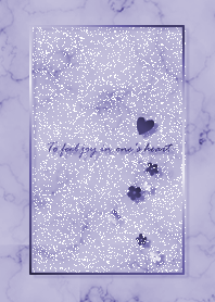 "Flowers in my heart" Purple14_2
