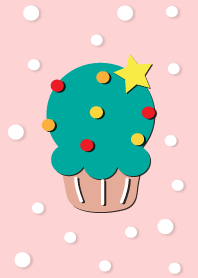 Cute X'mas cupcake 4