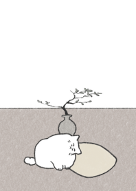 發福太郎貓咪插畫 | 極簡小貓