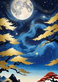 Bright Moon and Dawn 2cbE9E