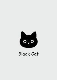 Black Cat|Simple Light Gray#5