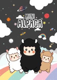 Alpaca Sky Rainbow Black