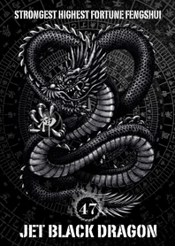Jet black dragon Lucky 47