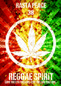 Rasta peace reggae spirit 2 Lucky 38