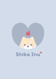 Shiba Inu2 Apple [blue]