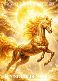 Flying Golden Horse Financial Luck 38