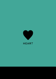 Simple Heart / Black&Fall Blue Green