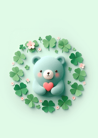 lucky clover bear with you - JP 06
