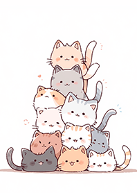 2023 LET'S DRAW 힐링캣 젠가3