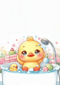 Little duckling plump round cute n.26