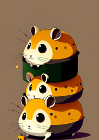 Halloween Hamster 443D19