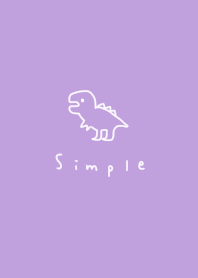 Lavender x loose dinosaur.