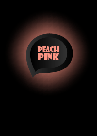 Peach Pink Button In Black V.3