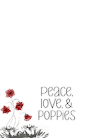 Peace, Love, & Poppies