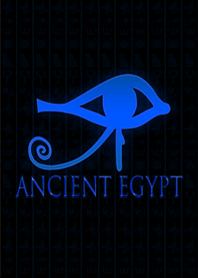 Ancient Egyptian Symbols BLUE