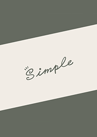 Simple Lines J-墨綠色(br2)
