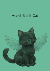 blue green 天使の黒猫01