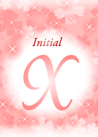 X-Initial-Flower-Red