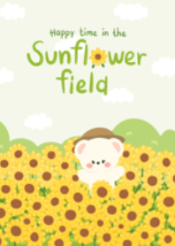 Happy time in the Sunflower field :-)
