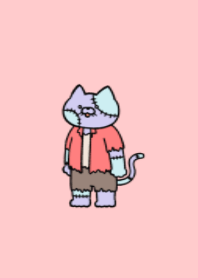 Zombie cat 01.