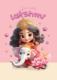 พระแม่ลักษมี & พระพิฆเนศน่ารัก