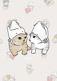 neko combo2 / light beige
