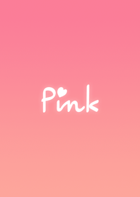 ピンク 〜小さいハート