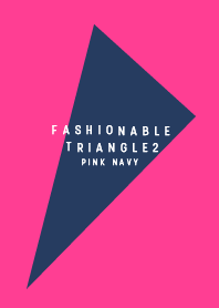 FASHIONABLE TRIANGLE2 PINK NAVY