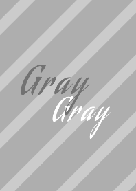 Gray and white