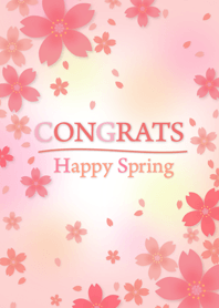 CONGRATS Happy Spring
