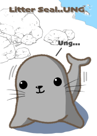 Little Seals on ice