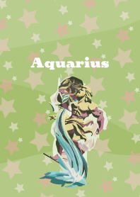 Aquarius constellation onmossgreenJ