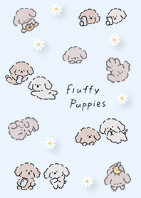blue Fluffy Puppies 04_2