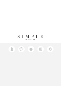 SIMPLE ICON WHITE - MEKYM 5