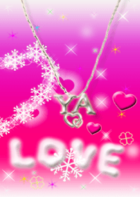 initial Y&A(PINK)Theme pair